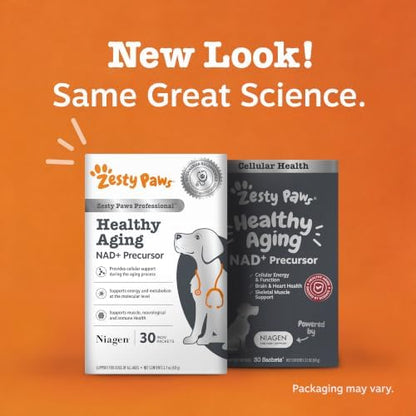 Zesty Paws Dog Vitamins - Dog Multivitamins with Hemp - Chicken, 90 Ct