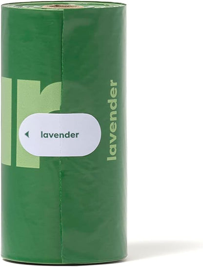 Earth Rated Dog Poop Bags for Dogs, 120 Leak Proof Refill Rolls, Lavender