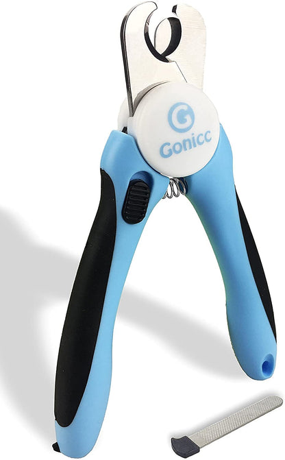 gonicc Professional Pet Nail Clippers & Trimmer for Medium Small Dogs Cats