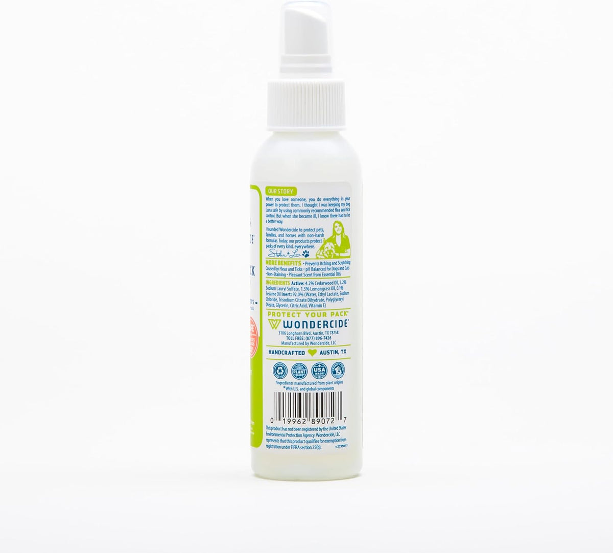 Wondercide - Flea Tick & Mosquito Spray for Pets & Home - Cedarwood 128 oz