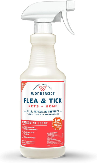Wondercide - Flea Tick & Mosquito Spray for Pets & Home - Cedarwood 128 oz