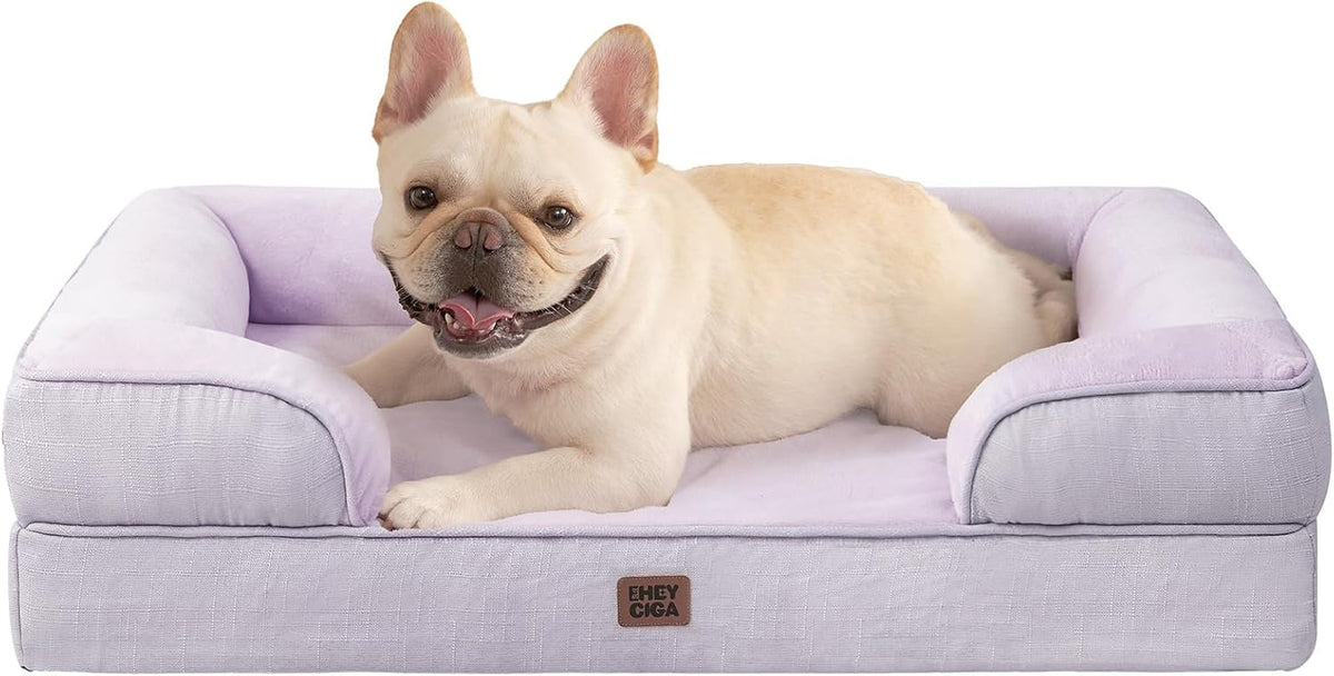 EHEYCIGA Orthopedic Extra Large Dog Bed, Waterproof Washable XL Pet Bed 44"