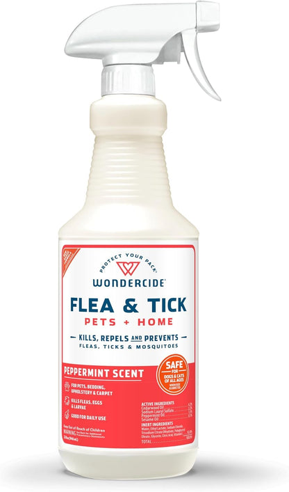 Wondercide - Flea Tick & Mosquito Spray for Pets & Home - Cedarwood 128 oz