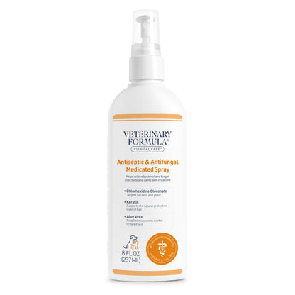 Veterinary Formula Clinical Care Antiseptic & Antifungal Shampoo + Spray