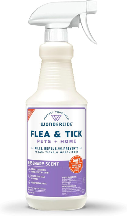 Wondercide - Flea Tick & Mosquito Spray for Pets & Home - Cedarwood 128 oz