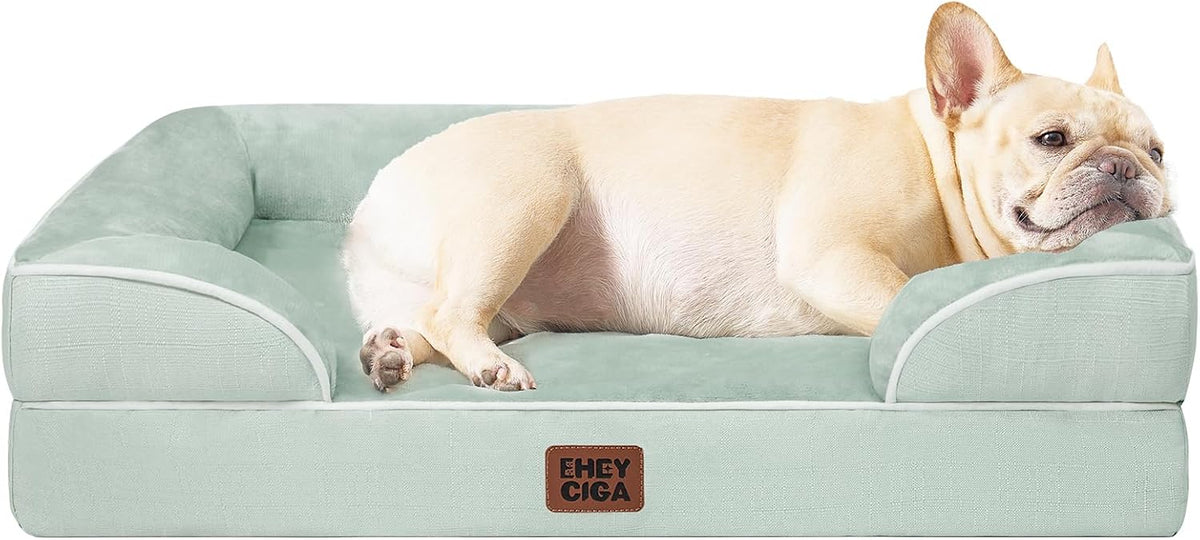 EHEYCIGA Orthopedic Extra Large Dog Bed, Waterproof Washable XL Pet Bed 44"