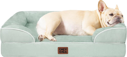 EHEYCIGA Orthopedic Extra Large Dog Bed, Waterproof Washable XL Pet Bed 44"