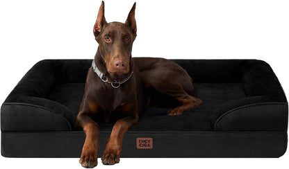 EHEYCIGA Orthopedic Extra Large Dog Bed, Waterproof Washable XL Pet Bed 44"