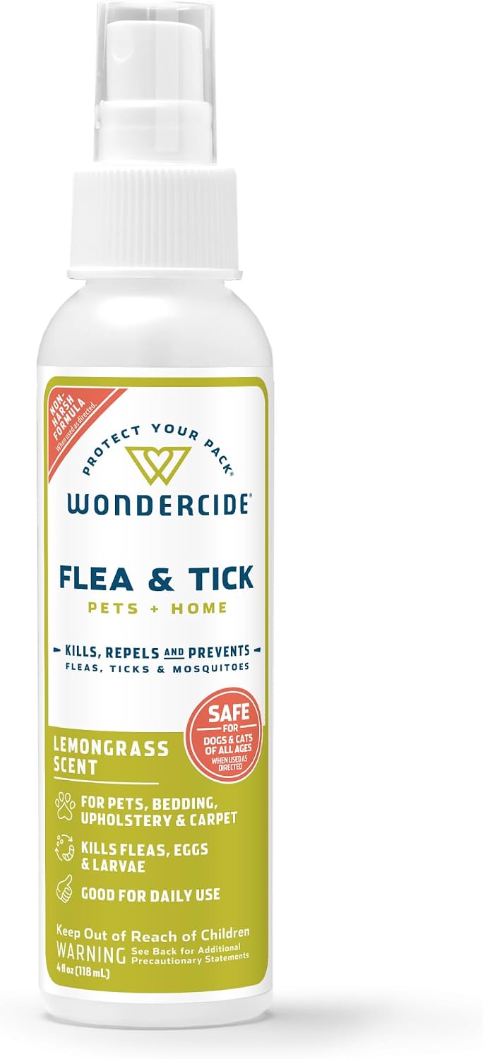 Wondercide - Flea Tick & Mosquito Spray for Pets & Home - Cedarwood 128 oz