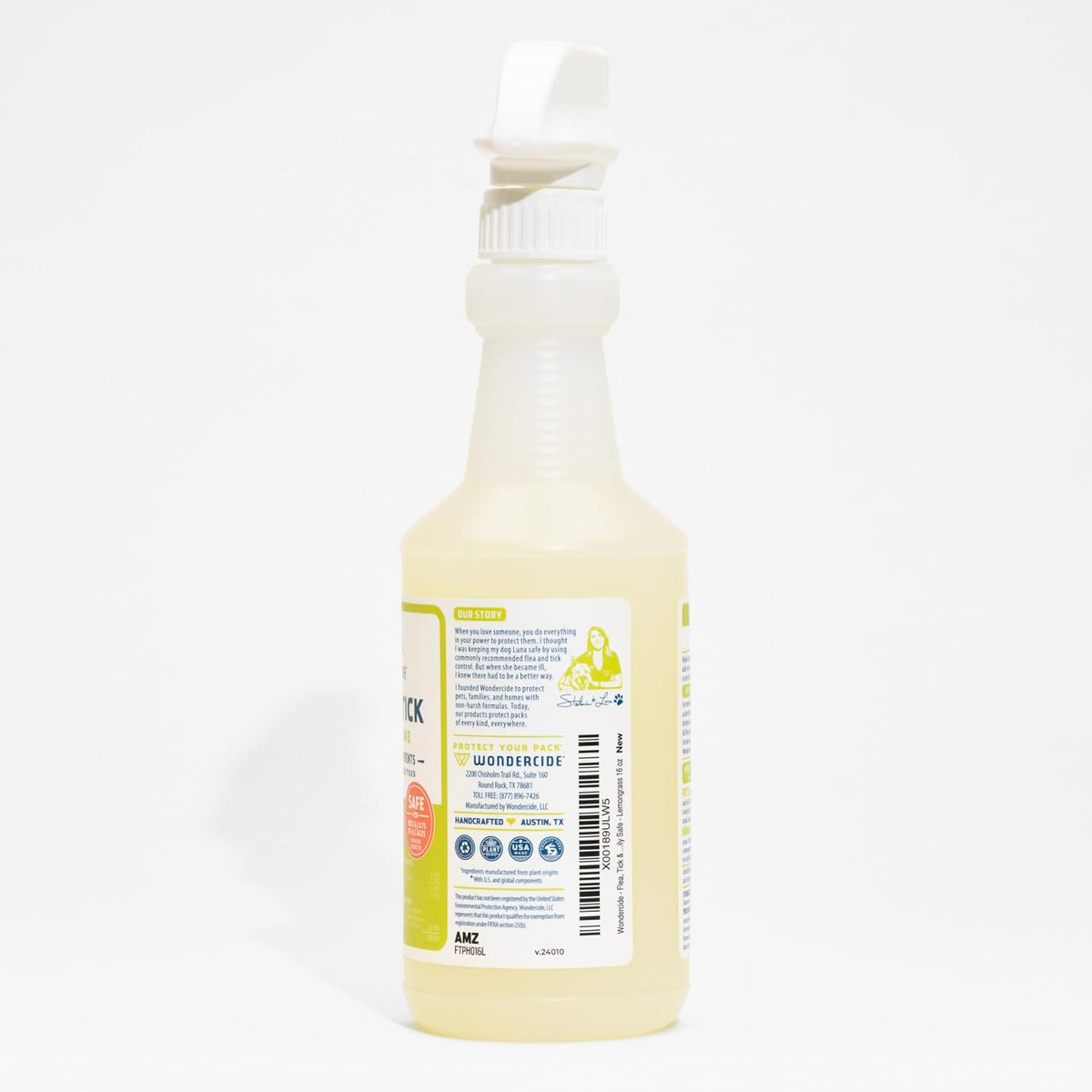 Wondercide - Flea Tick & Mosquito Spray for Pets & Home - Cedarwood 128 oz