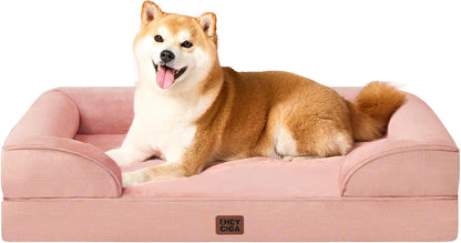 EHEYCIGA Orthopedic Extra Large Dog Bed, Waterproof Washable XL Pet Bed 44"