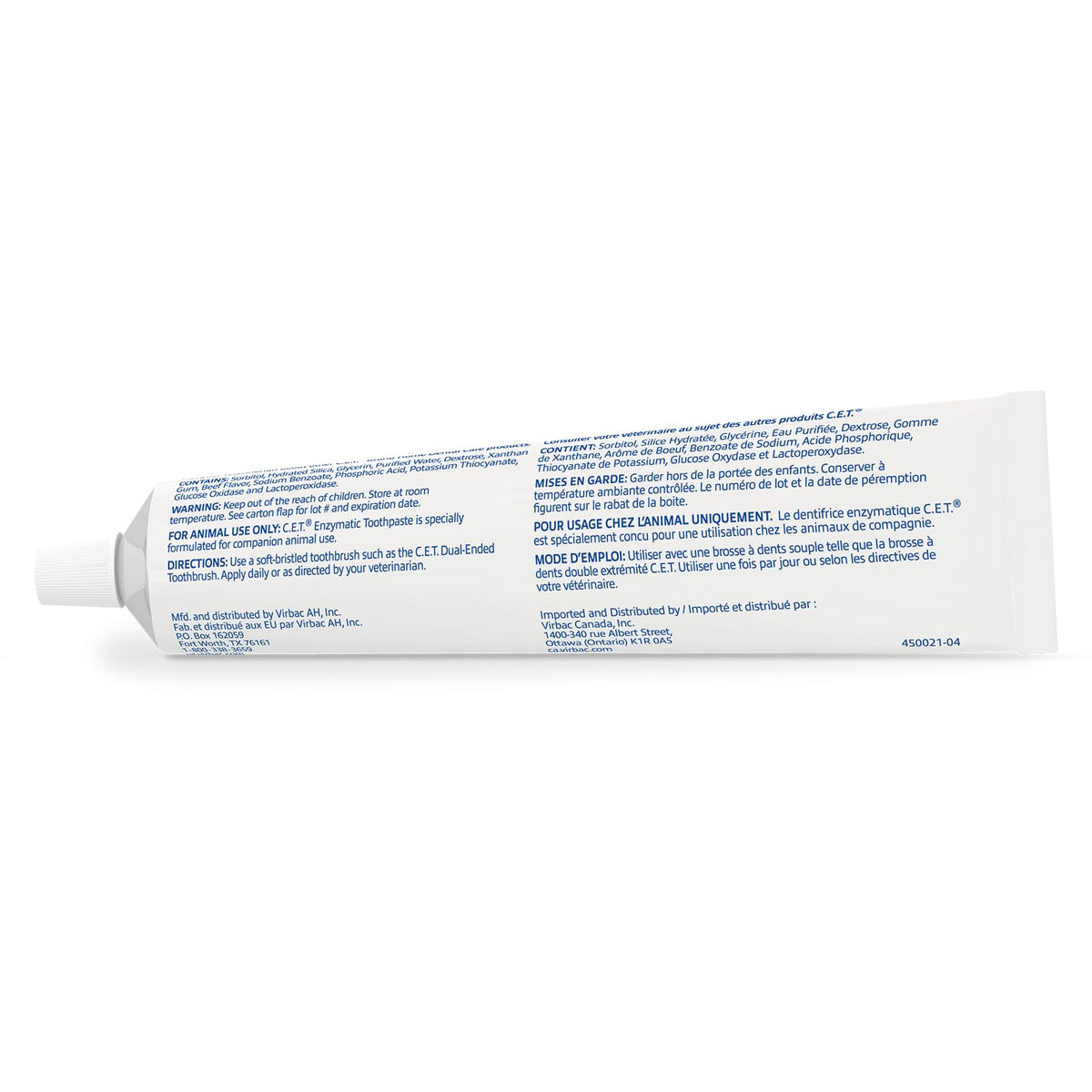 C.E.T. Enzymatic Toothpaste for Dogs and Cats, Poultry, 2.5oz