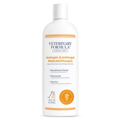 Veterinary Formula Clinical Care Antiseptic & Antifungal Shampoo + Spray