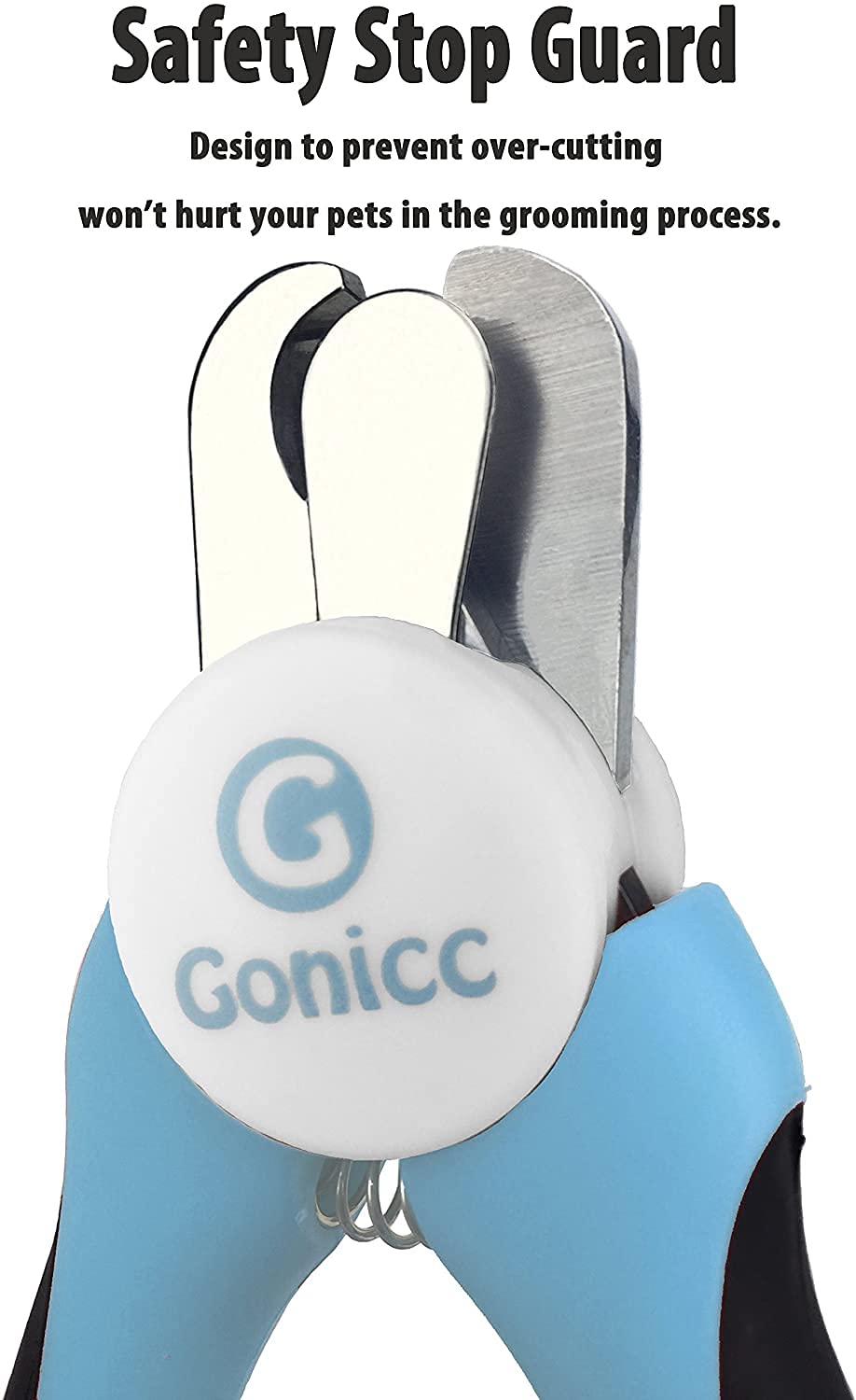 gonicc Professional Pet Nail Clippers & Trimmer for Medium Small Dogs Cats