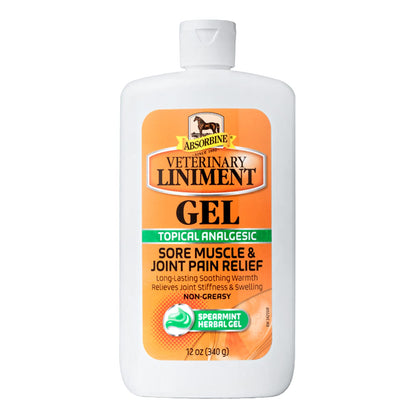 Absorbine Veterinary Liniment Gel, Combo 12 oz Value Size +3 oz Travel Size