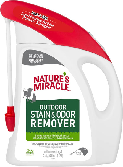 Nature’s Miracle Dog Stain & Odor Remover, Enzymatic Cleaner, 32 oz