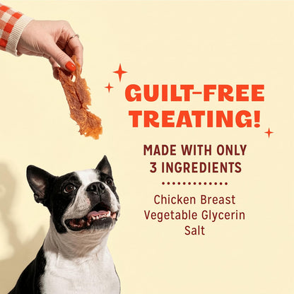 Pur Luv Chicken Jerky Dog Treats,100% Real Chicken Breast, 16 Ounces