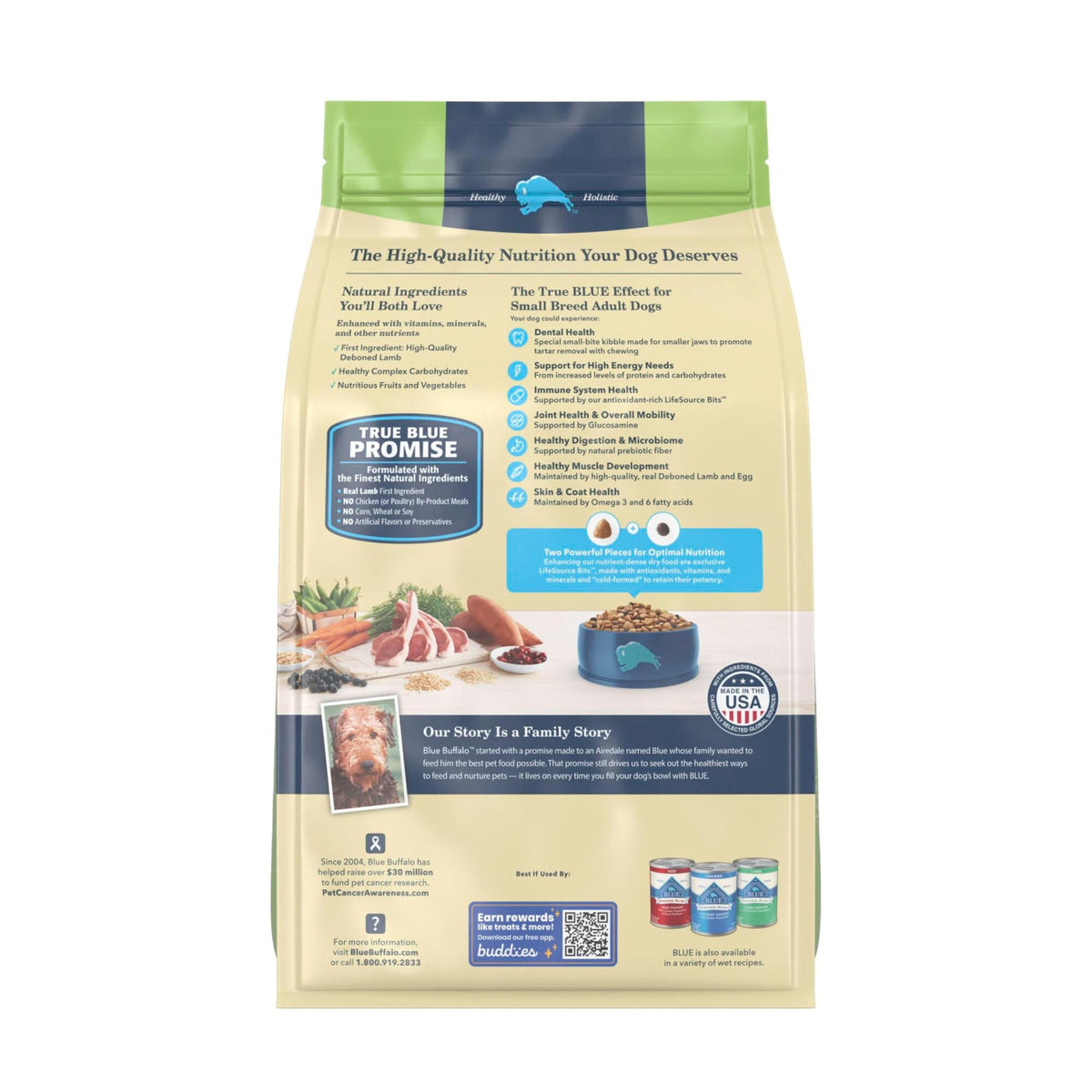 Blue Buffalo Life Protection Formula Healthy Weight Small Dog Food, 15 lb