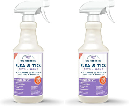 Wondercide - Flea Tick & Mosquito Spray for Pets & Home - Cedarwood 128 oz