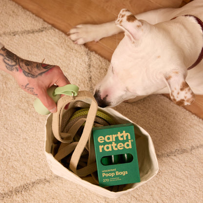 Earth Rated Dog Poop Bags for Dogs, 120 Leak Proof Refill Rolls, Lavender