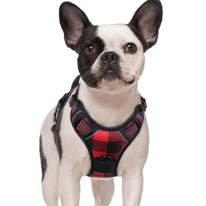 rabbitgoo Dog Harness, No Pull for Large Dogs with 2 Leash Clips, Pet Vest