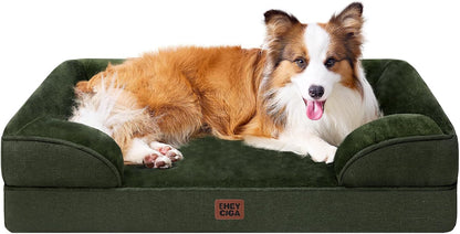 EHEYCIGA Orthopedic Extra Large Dog Bed, Waterproof Washable XL Pet Bed 44"