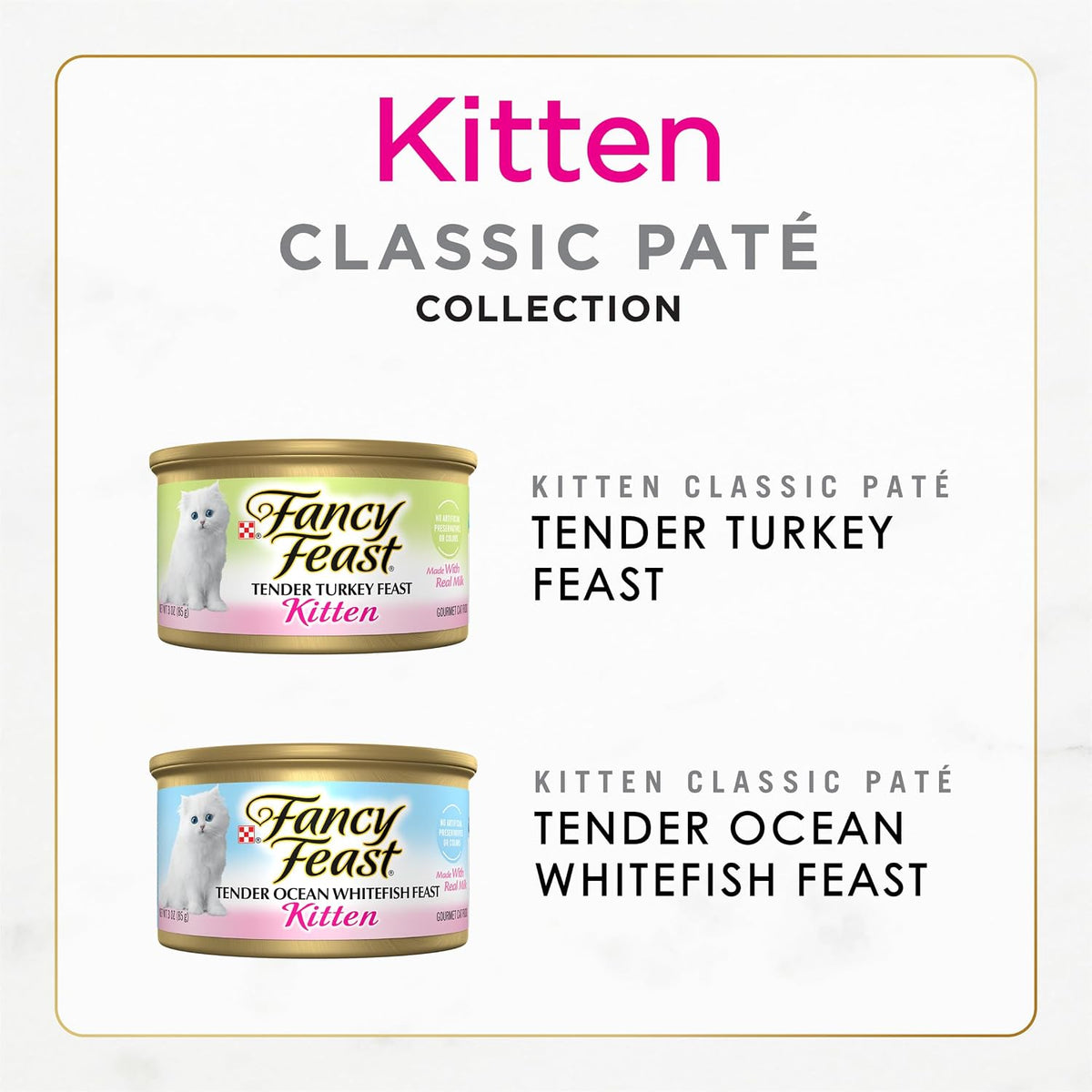 Purina Fancy Feast Gravy Lovers Wet Cat Food, 3 oz Cans, 30-Pack