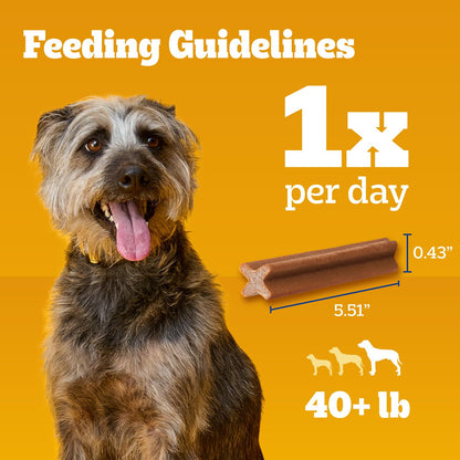 Pedigree Dentastix Large Breed Dental Dog Treats, Variety, 51 Count
