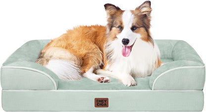 EHEYCIGA Orthopedic Extra Large Dog Bed, Waterproof Washable XL Pet Bed 44"