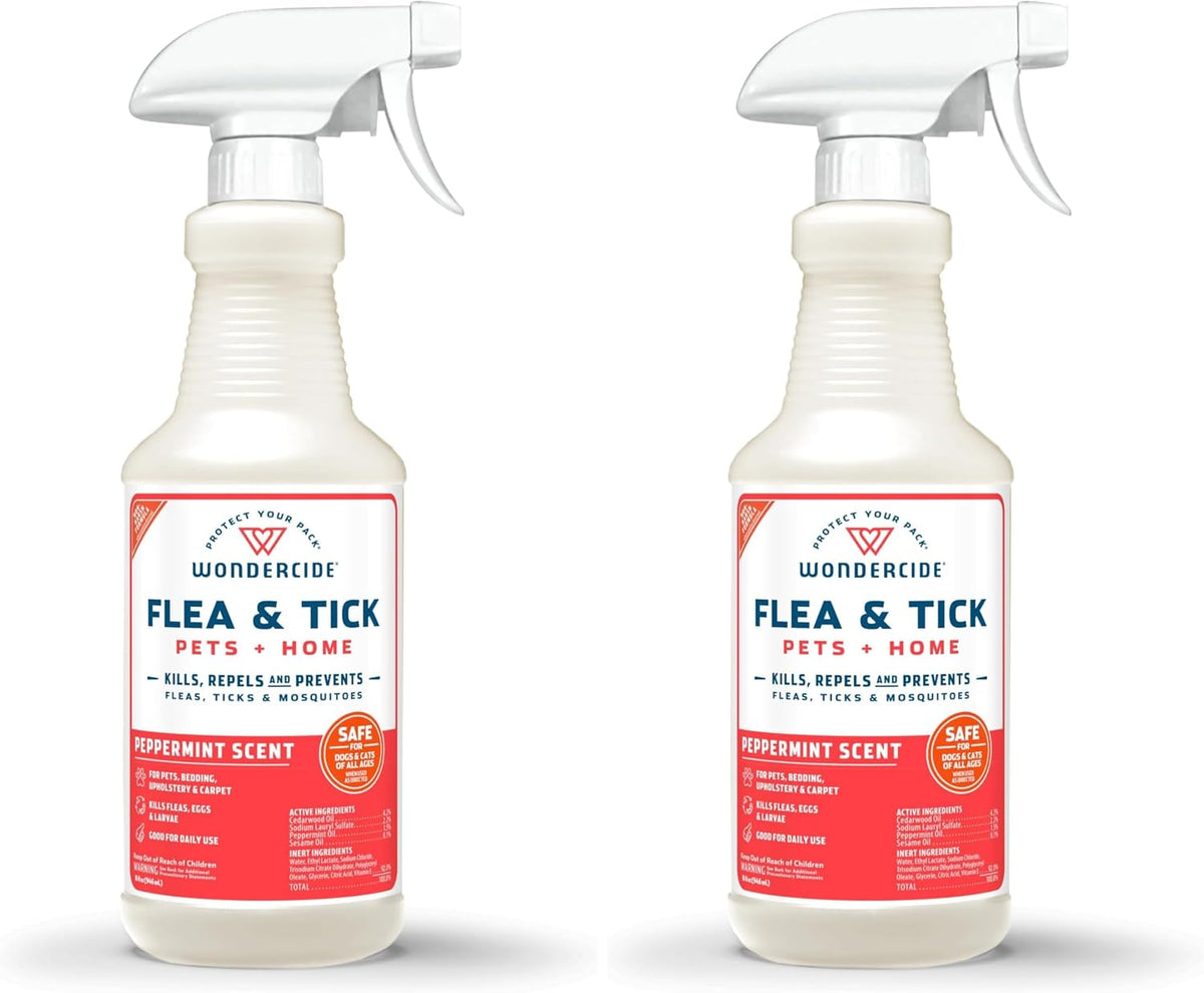 Wondercide - Flea Tick & Mosquito Spray for Pets & Home - Cedarwood 128 oz