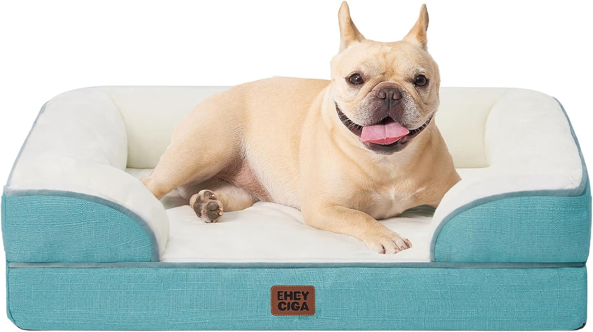 EHEYCIGA Orthopedic Extra Large Dog Bed, Waterproof Washable XL Pet Bed 44"