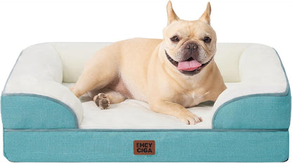 EHEYCIGA Orthopedic Extra Large Dog Bed, Waterproof Washable XL Pet Bed 44"
