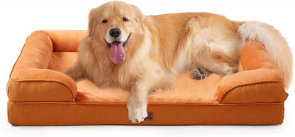 EHEYCIGA Orthopedic Extra Large Dog Bed, Waterproof Washable XL Pet Bed 44"