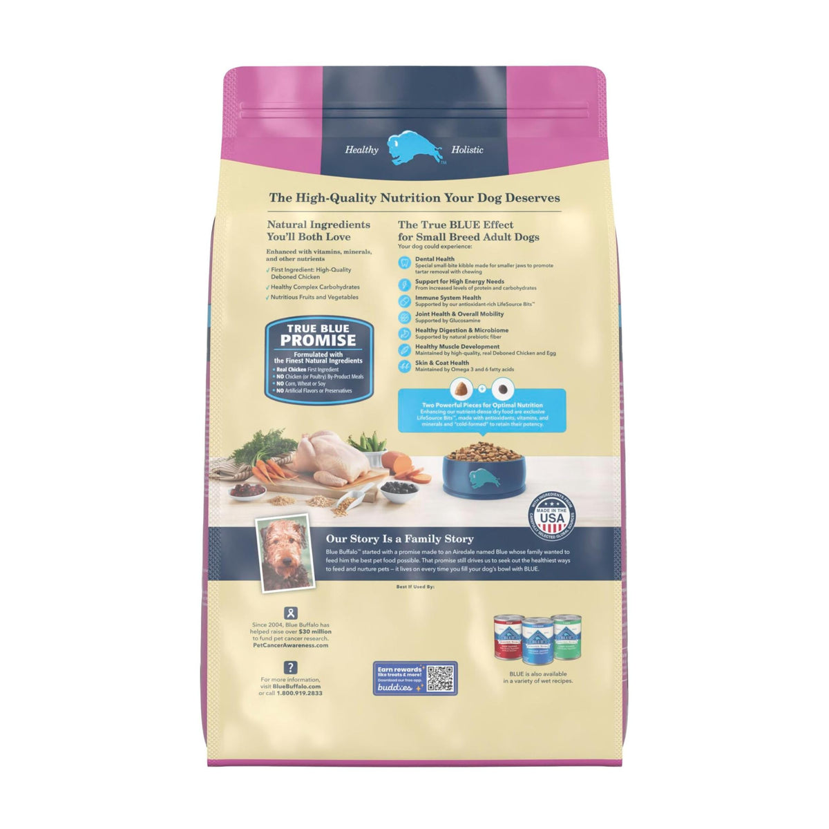 Blue Buffalo Life Protection Formula Healthy Weight Small Dog Food, 15 lb