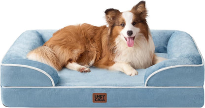 EHEYCIGA Orthopedic Extra Large Dog Bed, Waterproof Washable XL Pet Bed 44"