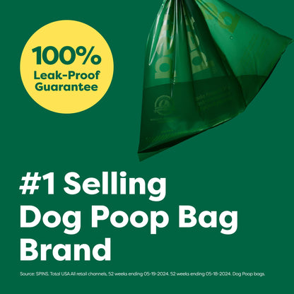 Earth Rated Dog Poop Bags for Dogs, 120 Leak Proof Refill Rolls, Lavender