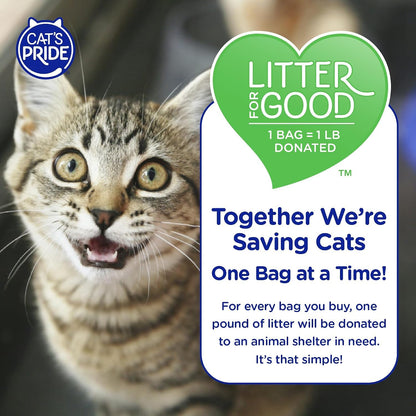 Cat's Pride Antibacterial Litter, Odor-Eliminating Scented 12lb