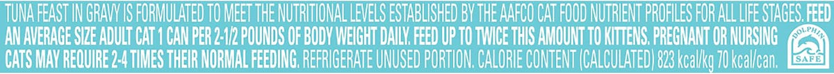 Purina Fancy Feast Gravy Lovers Wet Cat Food, 3 oz Cans, 30-Pack