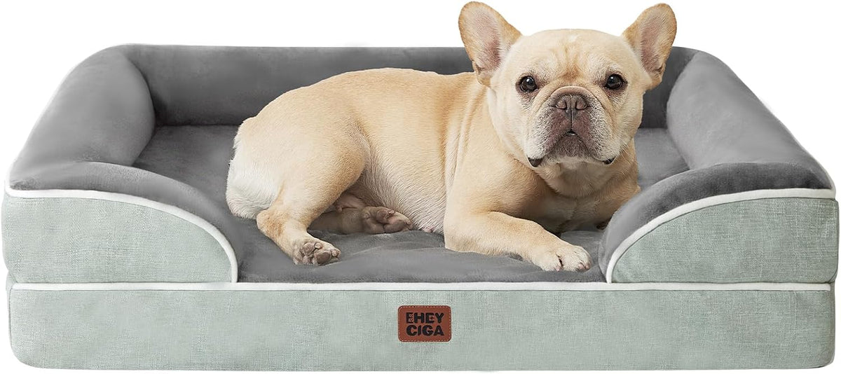 EHEYCIGA Orthopedic Extra Large Dog Bed, Waterproof Washable XL Pet Bed 44"