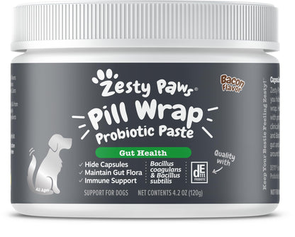 Zesty Paws Dog Vitamins - Dog Multivitamins with Hemp - Chicken, 90 Ct