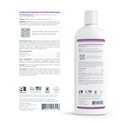 Veterinary Formula Clinical Care Antiseptic & Antifungal Shampoo + Spray