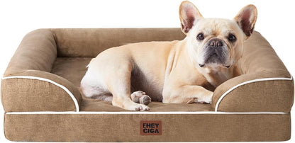 EHEYCIGA Orthopedic Extra Large Dog Bed, Waterproof Washable XL Pet Bed 44"