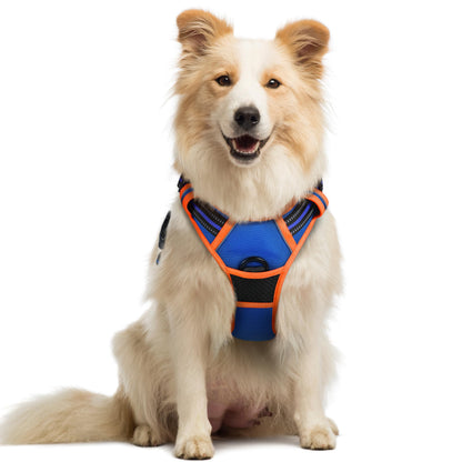 rabbitgoo Dog Harness, No Pull for Large Dogs with 2 Leash Clips, Pet Vest