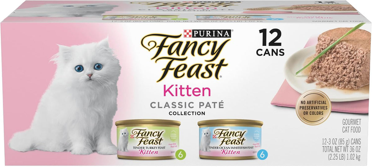 Purina Fancy Feast Gravy Lovers Wet Cat Food, 3 oz Cans, 30-Pack