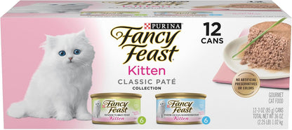 Purina Fancy Feast Gravy Lovers Wet Cat Food, 3 oz Cans, 30-Pack