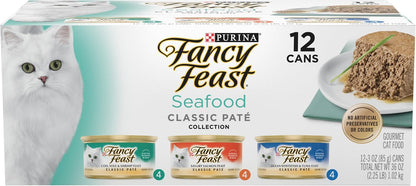 Purina Fancy Feast Gravy Lovers Wet Cat Food, 3 oz Cans, 30-Pack