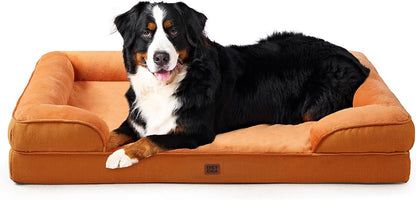 EHEYCIGA Orthopedic Extra Large Dog Bed, Waterproof Washable XL Pet Bed 44"