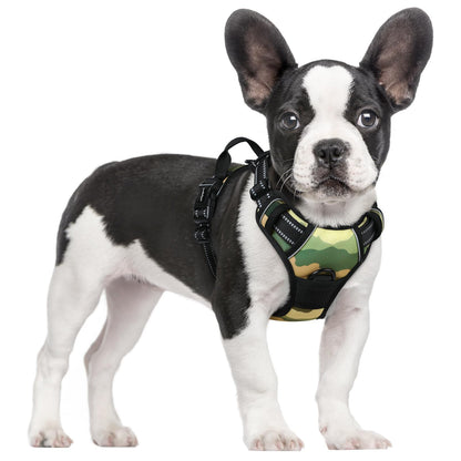 rabbitgoo Dog Harness, No Pull for Large Dogs with 2 Leash Clips, Pet Vest
