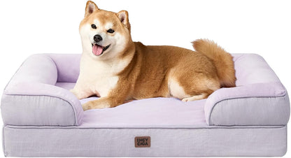 EHEYCIGA Orthopedic Extra Large Dog Bed, Waterproof Washable XL Pet Bed 44"