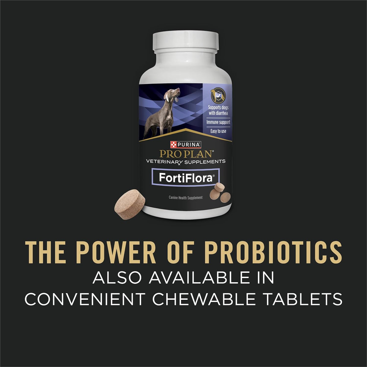 Purina Pro Plan Veterinary Supplements FortiFlora Dog Probiotic Supplement